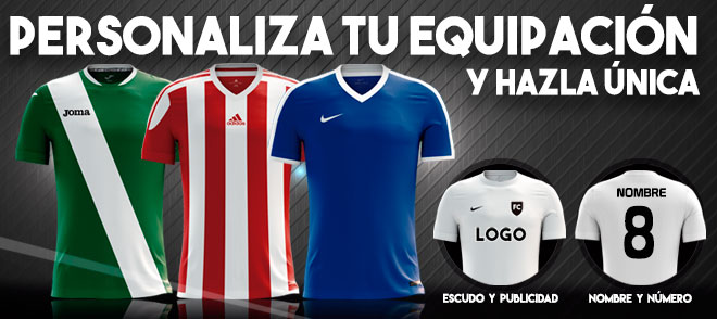 equipaciones nike personalizadas