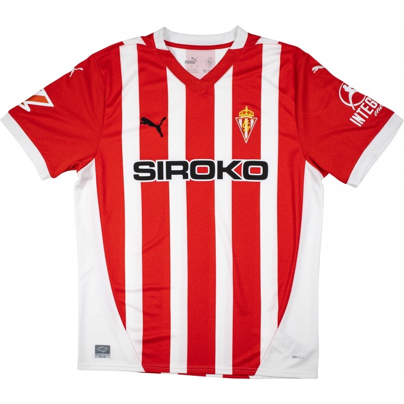 Camisetas Puma 1ª Equipación Real Sporting de Gijón 2024 2025 939369 01