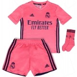Camiseta de Fútbol ADIDAS 2ª Equipación Real Madrid 2020-21 Minikit Infantil FQ7494
