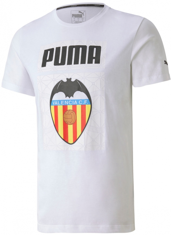 Proporcional El aparato Varios Camisetas Puma Valencia CF FtblCore Graphic 2020-2021 758338-01