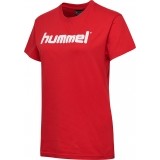 Camiseta Entrenamiento de Fútbol HUMMEL HmlGo Cotton Logo 203518-3062