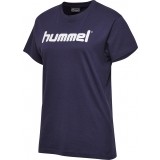 Camiseta Entrenamiento de Fútbol HUMMEL HmlGo Cotton Logo 203518-7026