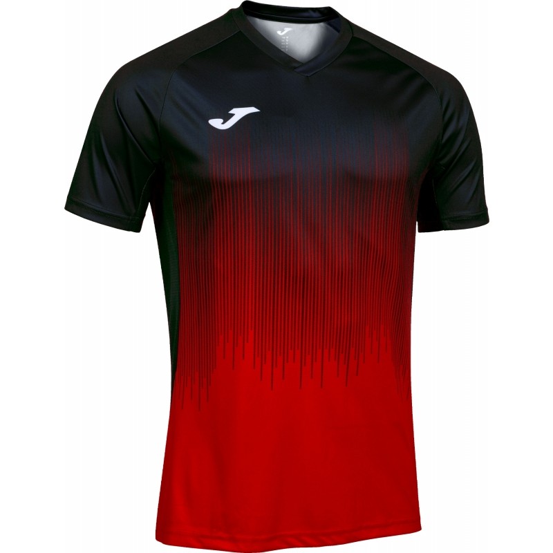 Camiseta Joma Tiger 4 rojo negro - Resistente