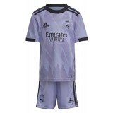 Camiseta de Fútbol ADIDAS Mini Kit 2ª Equipación Real Madrid 2022-23 HA2674