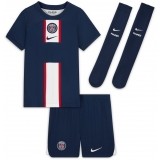 Camiseta de Fútbol NIKE Mini Kit 1ª Equipación PSG 2022-23 DJ7897-411