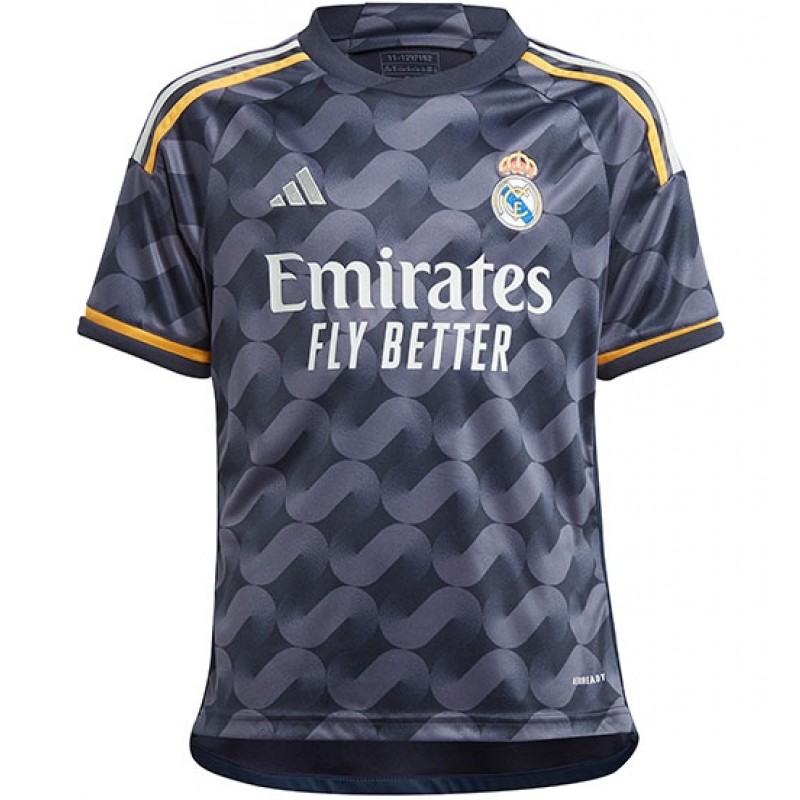 Camiseta adidas 2a Real Madrid 2023 2024 azul marino