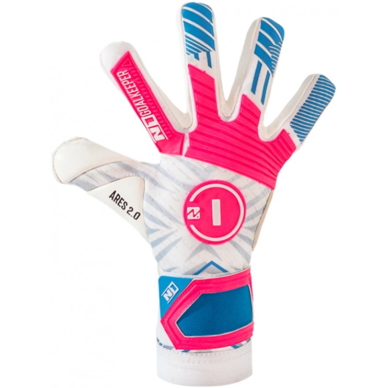 Guante de Portero Porteros N.1 ARES 2.0 BLUE PINK UGT+ II