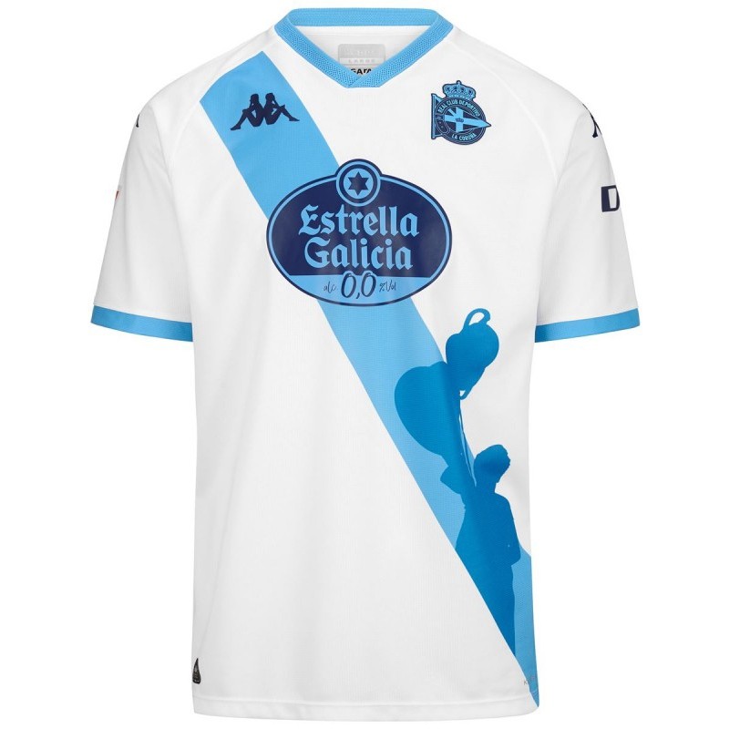 Camiseta Kappa 3 Equipacin Deportivo de la Corua 2024-2025