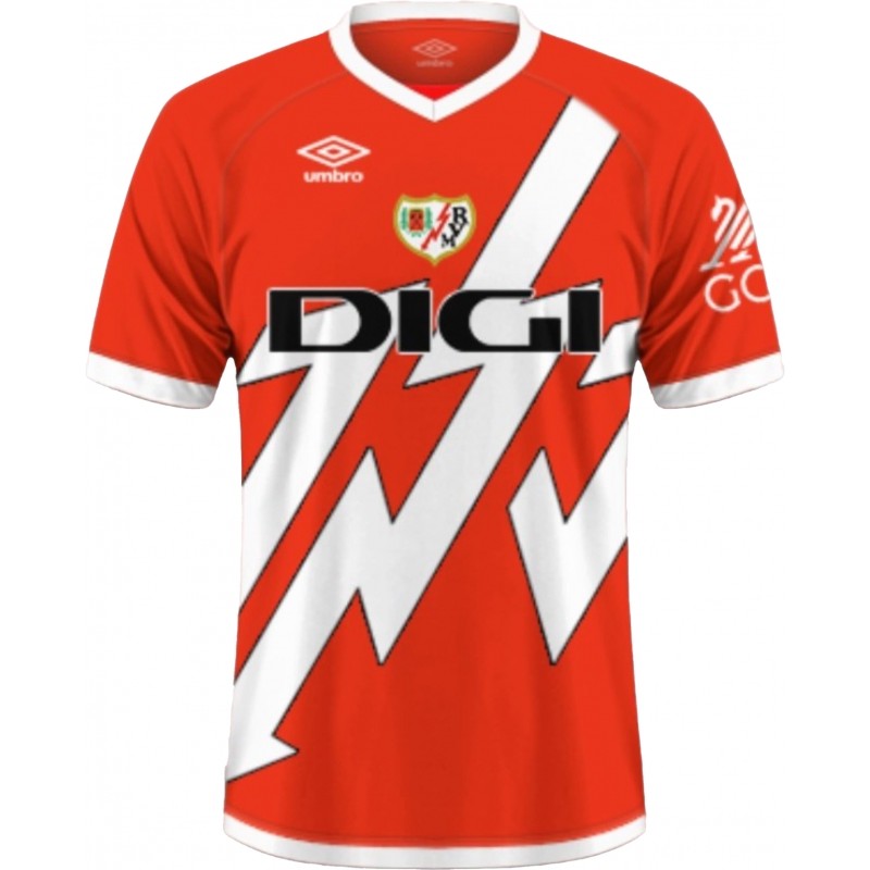 Maillot Umbro 1 Equipacin Rayo Vallecano 2024-2025